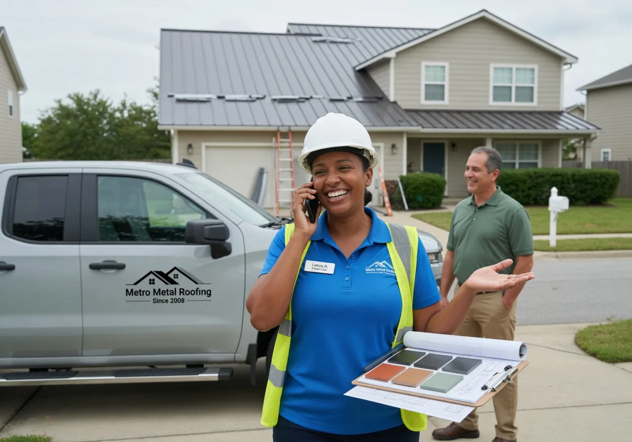 Storm Damage Metal Roof Repair in Hillsdale, NY